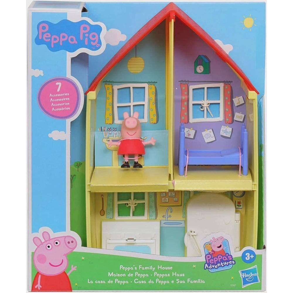 Brinquedo Infantil Casa Da Peppa Noite/dia Com Luz E Som