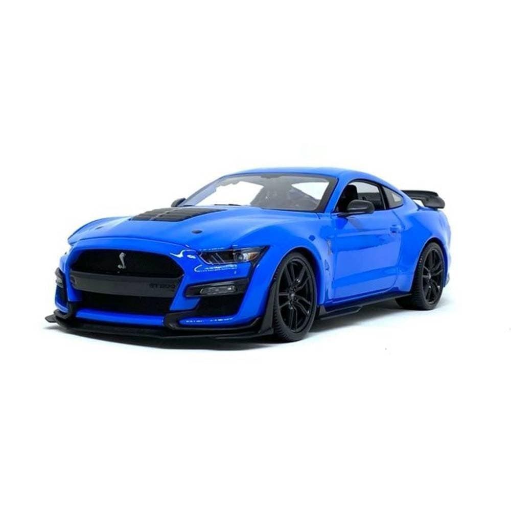 Miniatura Ford Mustang Shelby Gt500 (2020) - Azul - 1:18 - M