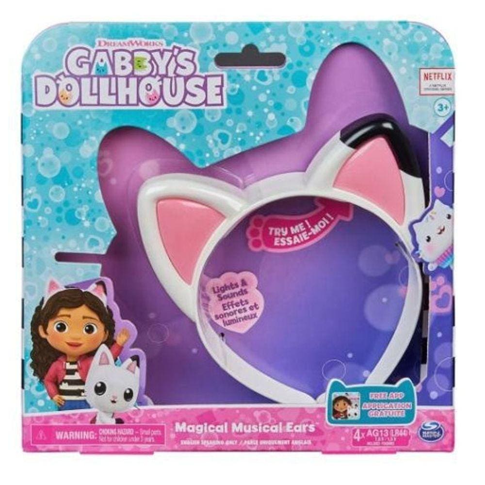 Gabby`S Dollhouse - Orelhas Musicais Mágicas - Sunny 3064