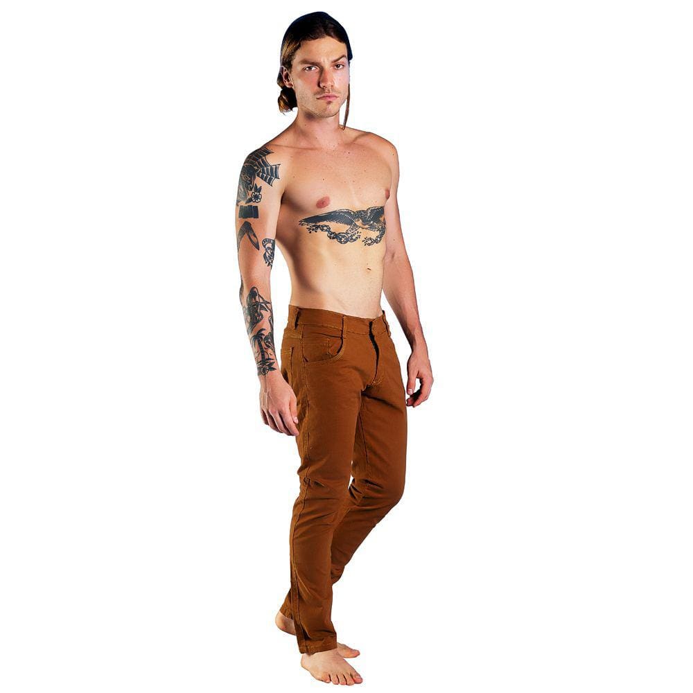 Calça Jeans Masculina Sandro Clothing Marrom
