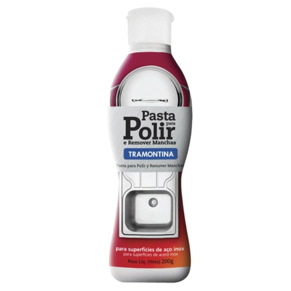 Pasta Abrasiva Limpa Inox Para Polir Panela Tramontina