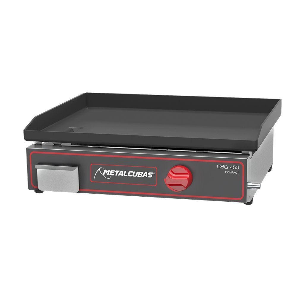 Chapa Bifeteira A Gás Compact Metalcubas 45 Cm Cbg450