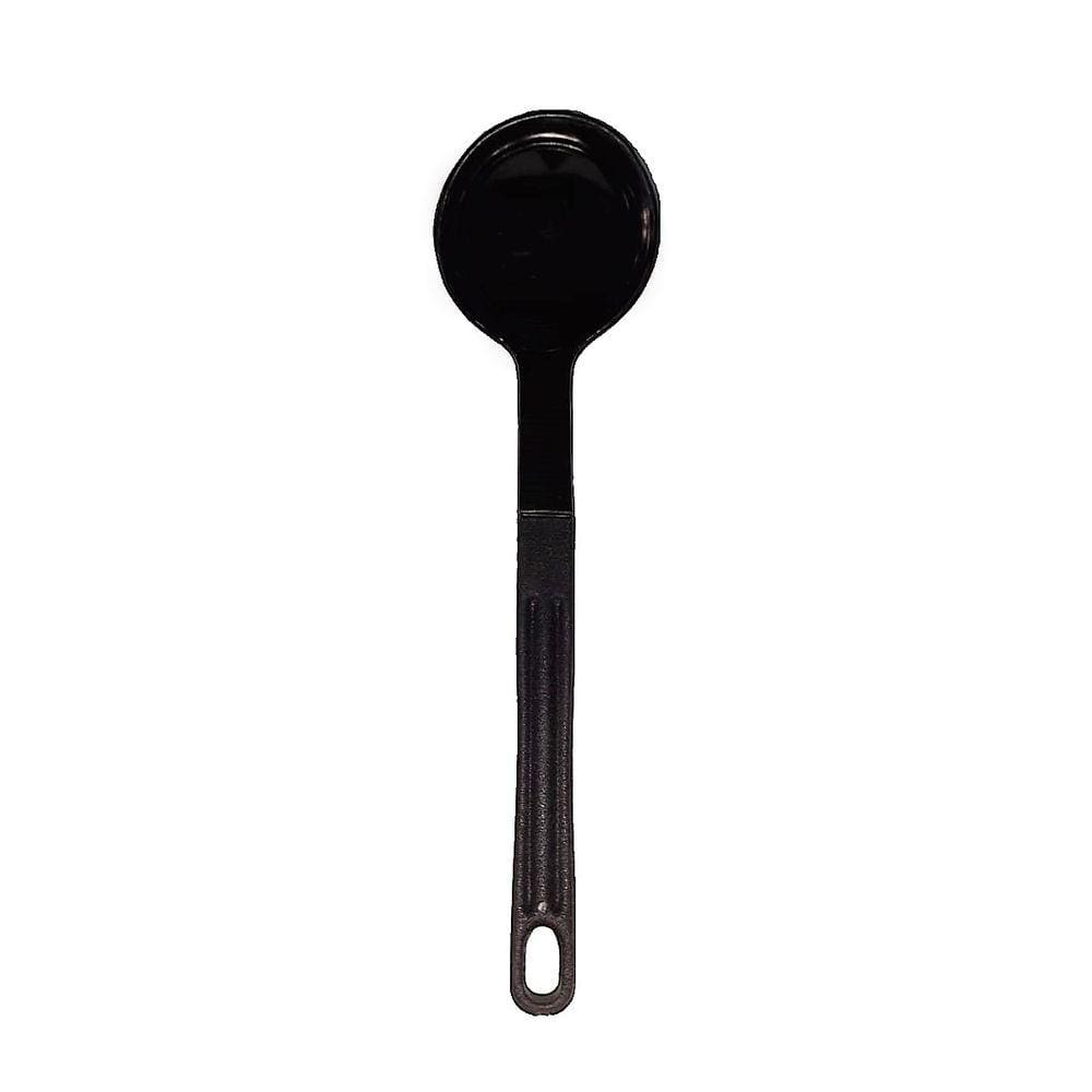 Concha de Feijão Nylon Talher Cozinha Utensílio Preto 28cm
