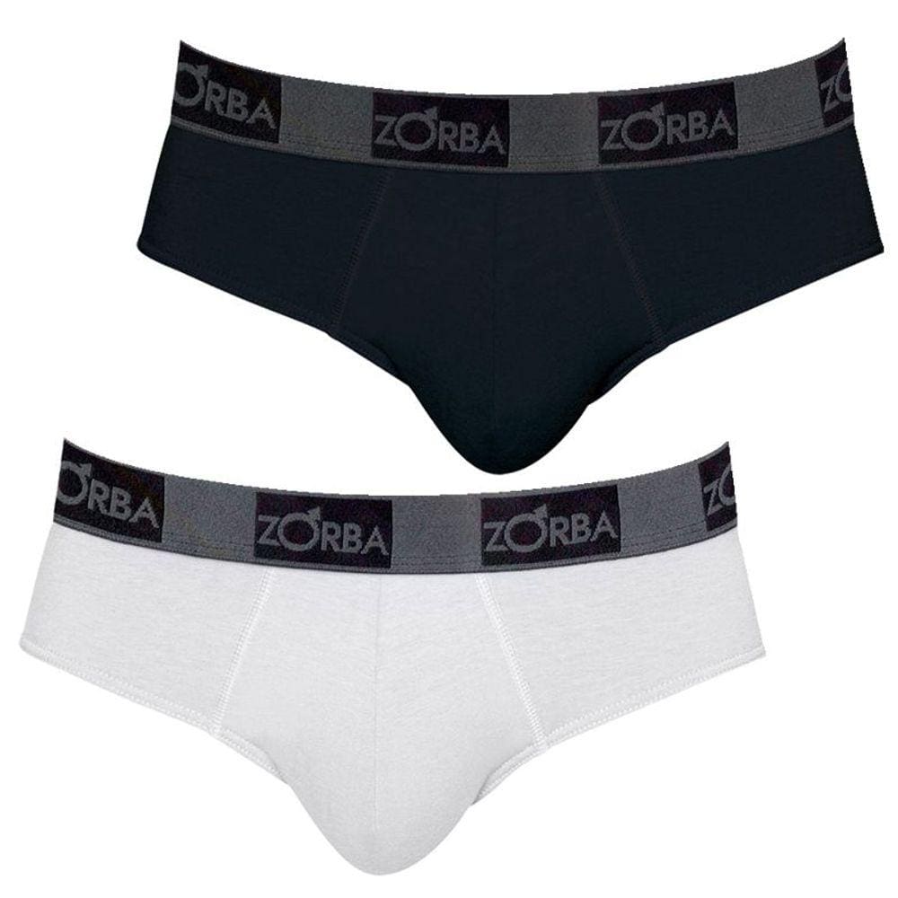 Kit C/2 Cuecas Zorba Slip Plus - 0716