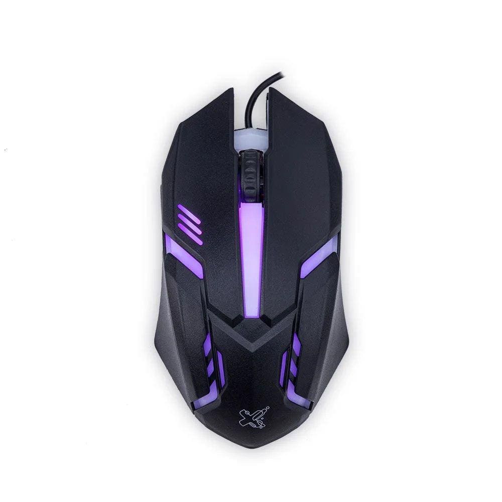 Mouse Usb Optico Geek Preto Maxprint 60000083
