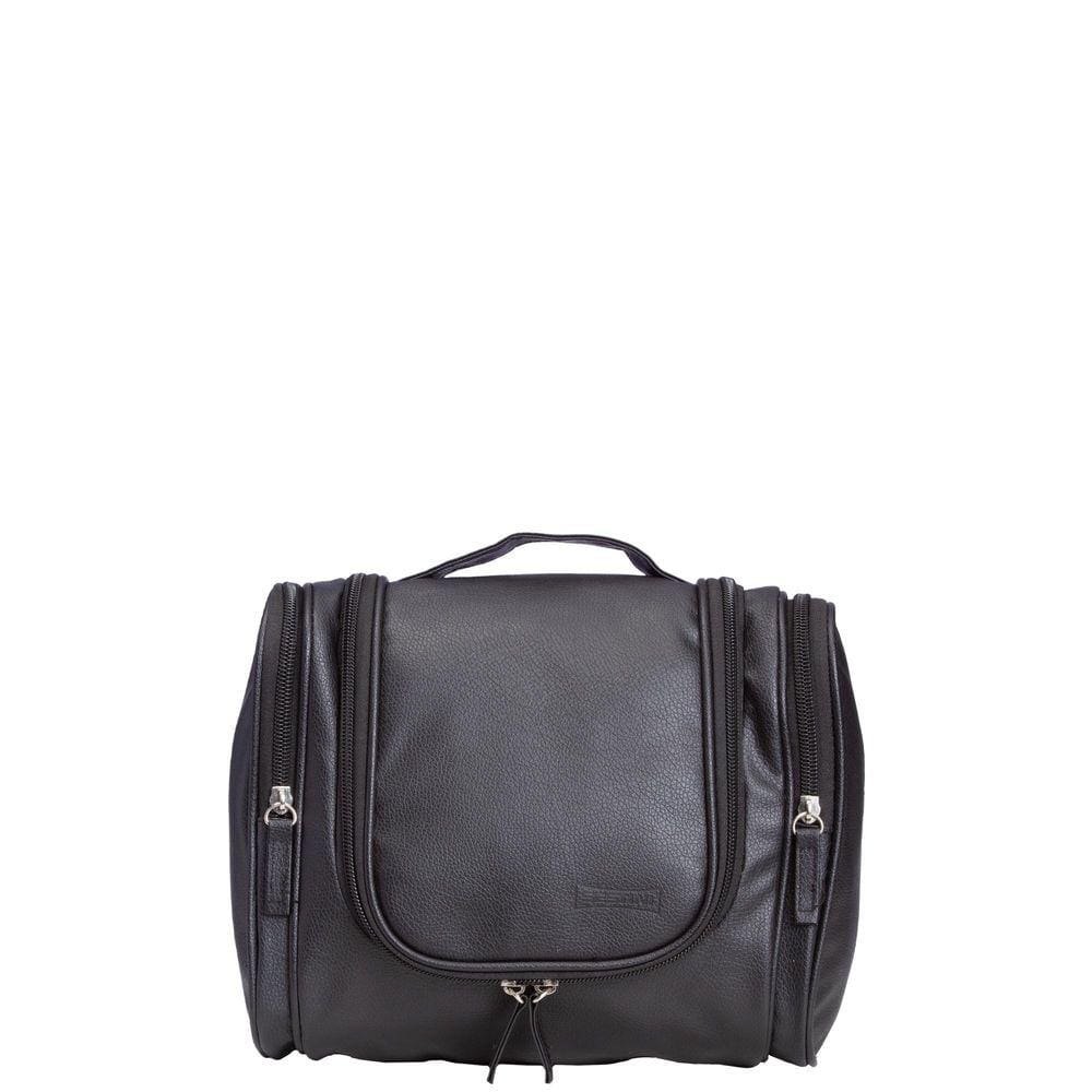 Necessaire Grande Masculina Com Divisão - Preto