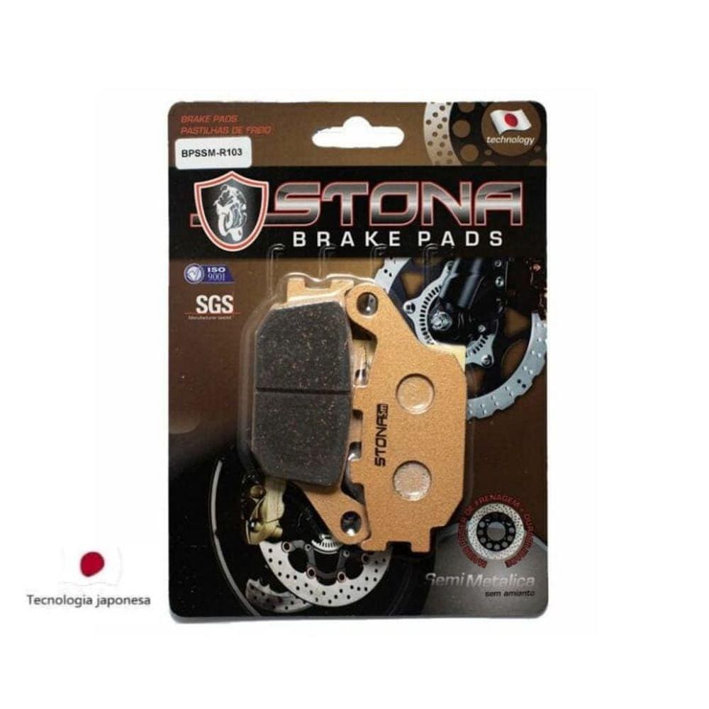 Pastilha freio traseira Stona GSF 650 Bandit ABS 2010 2011