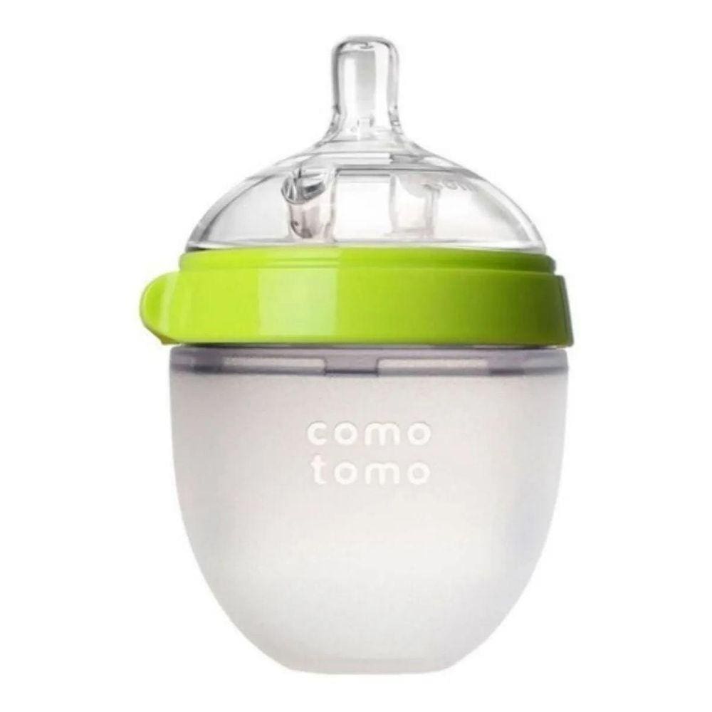 Mamadeira Baby Bottle Comotomo Verde 150Ml Silicone
