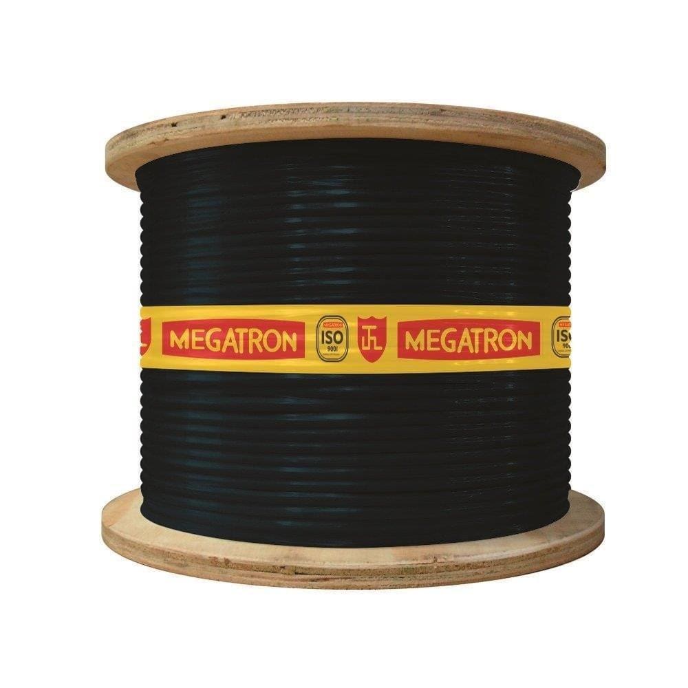 Cabo Megatron PP Flexível Herp 0,6/1KV 4x4mm 100m Preto