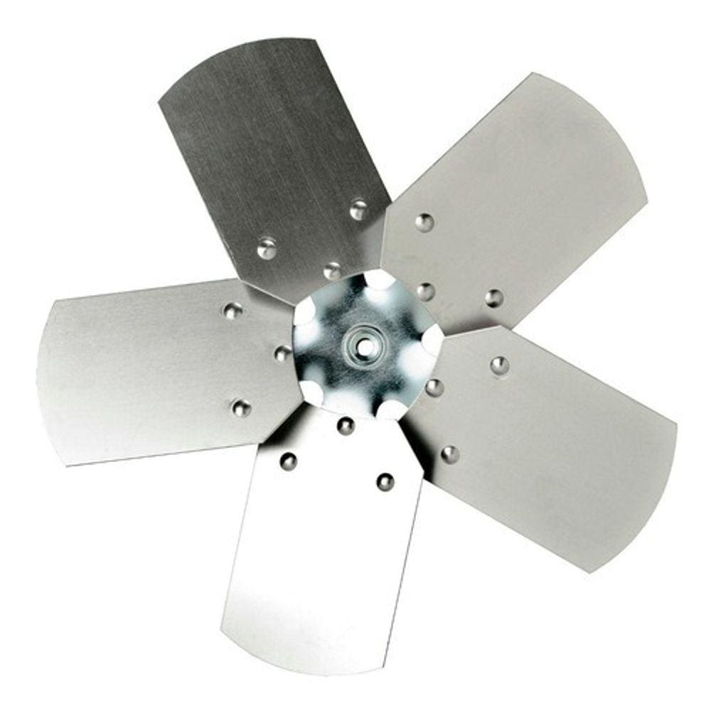 Hélice Para Exaustor Loren Sid 30cm 5 Pás Eixo 10mm