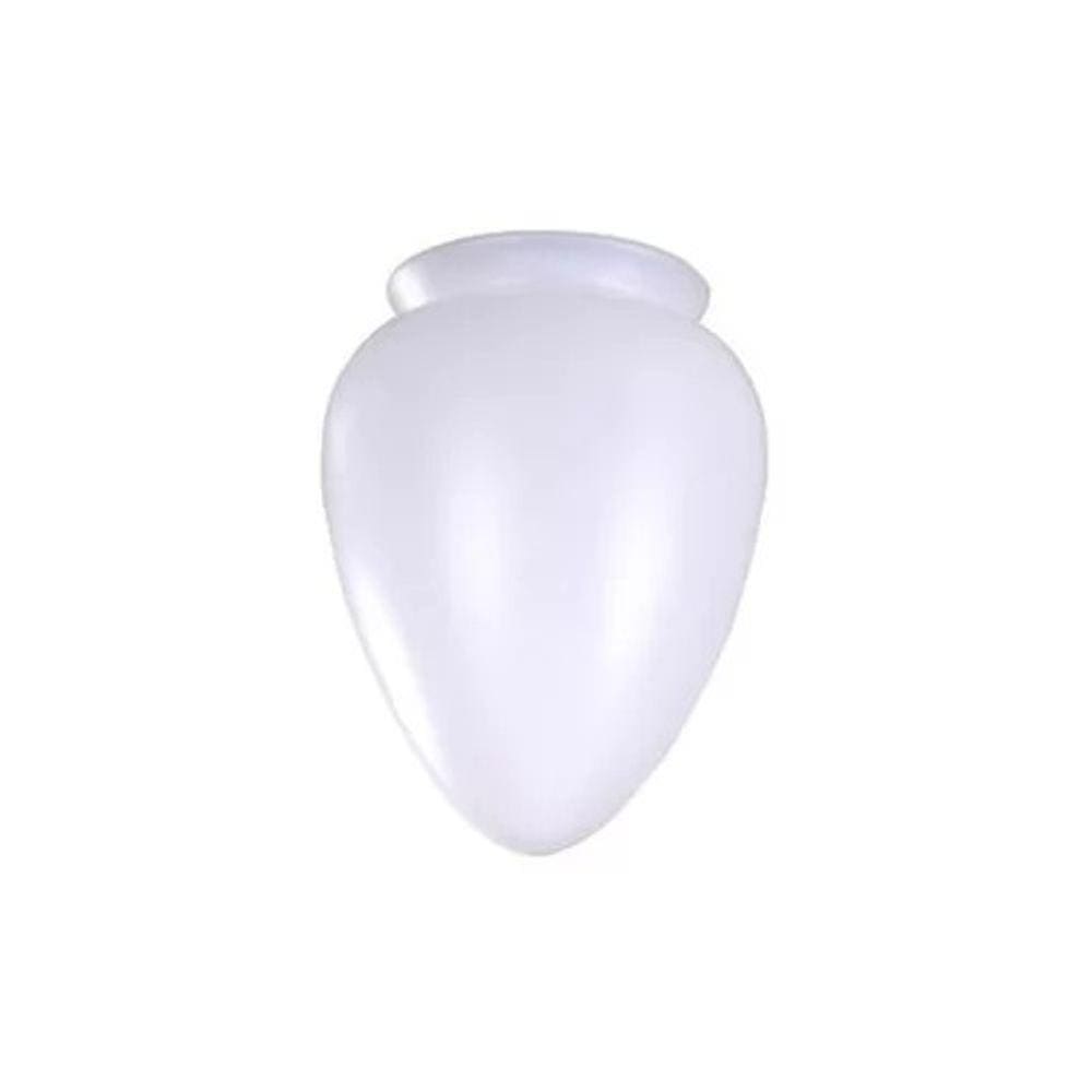 Globo Lustre Pera Plástico P/ Ventilador De Teto Ventidelta
