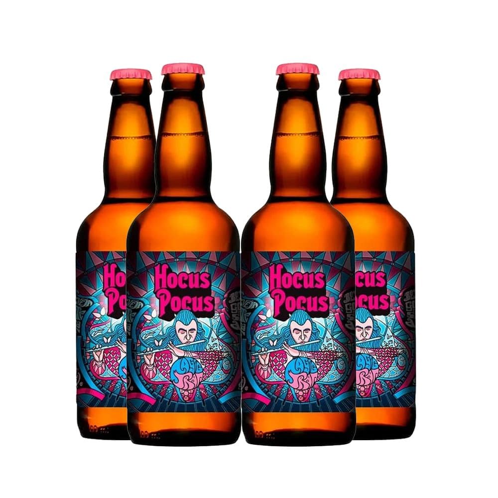 Pack 4 Cervejas Hocus Pocus Magic Trap 500ml