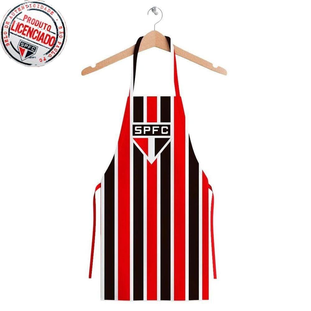 Avental Fc 80Cm Tricolor Paulista Produto Oficial