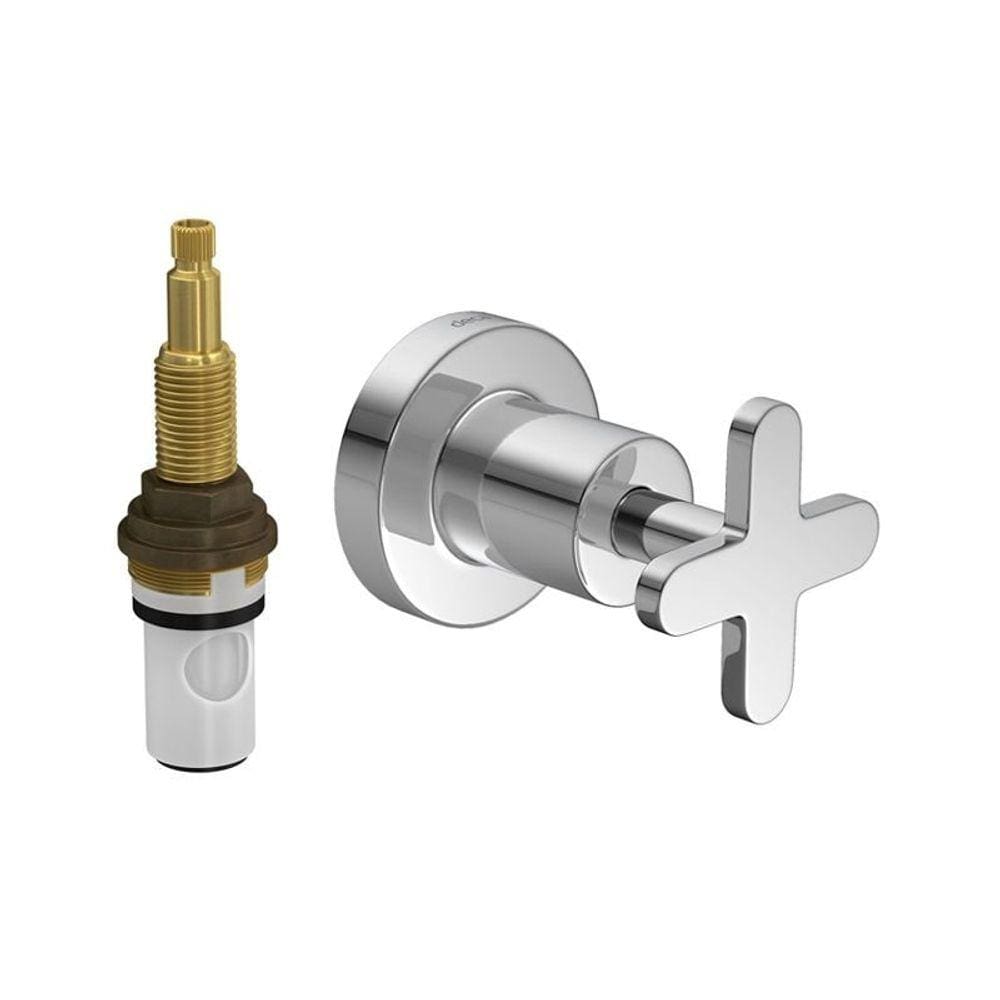 Acabamento para Registro de Pressão Deca Disco 4916.C.DSC.PQ 1/2” e 3/4” Cromado