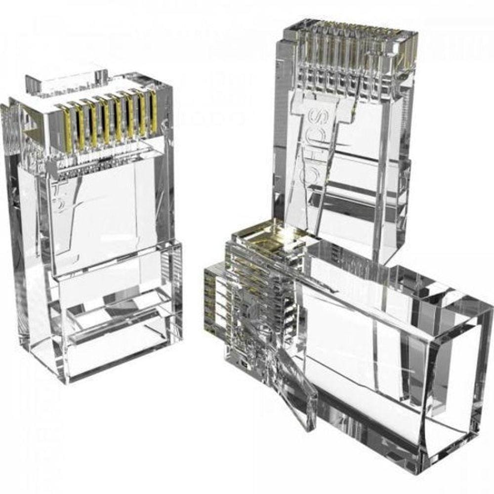 Conector Rj45 Macho Cabo Sólido Furukawa Sohoplus