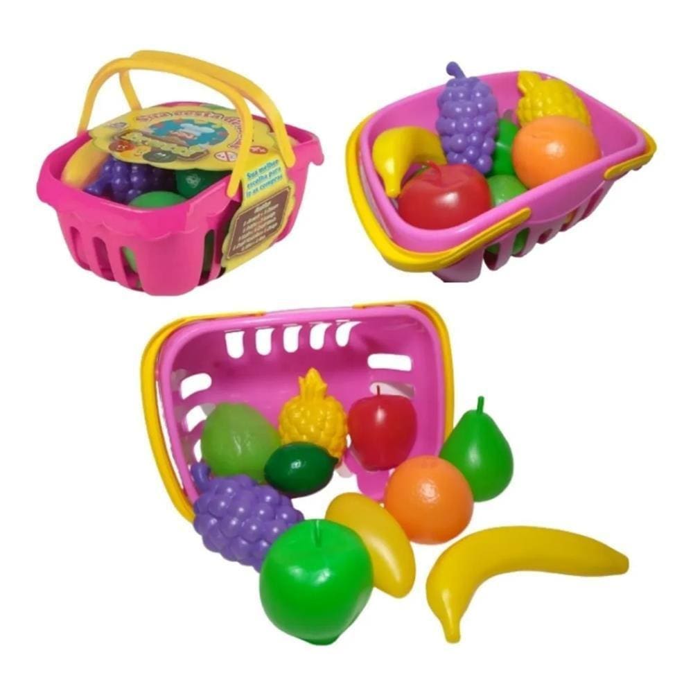 Brincando De Casinha Cesta De Frutas  8604 Braskit