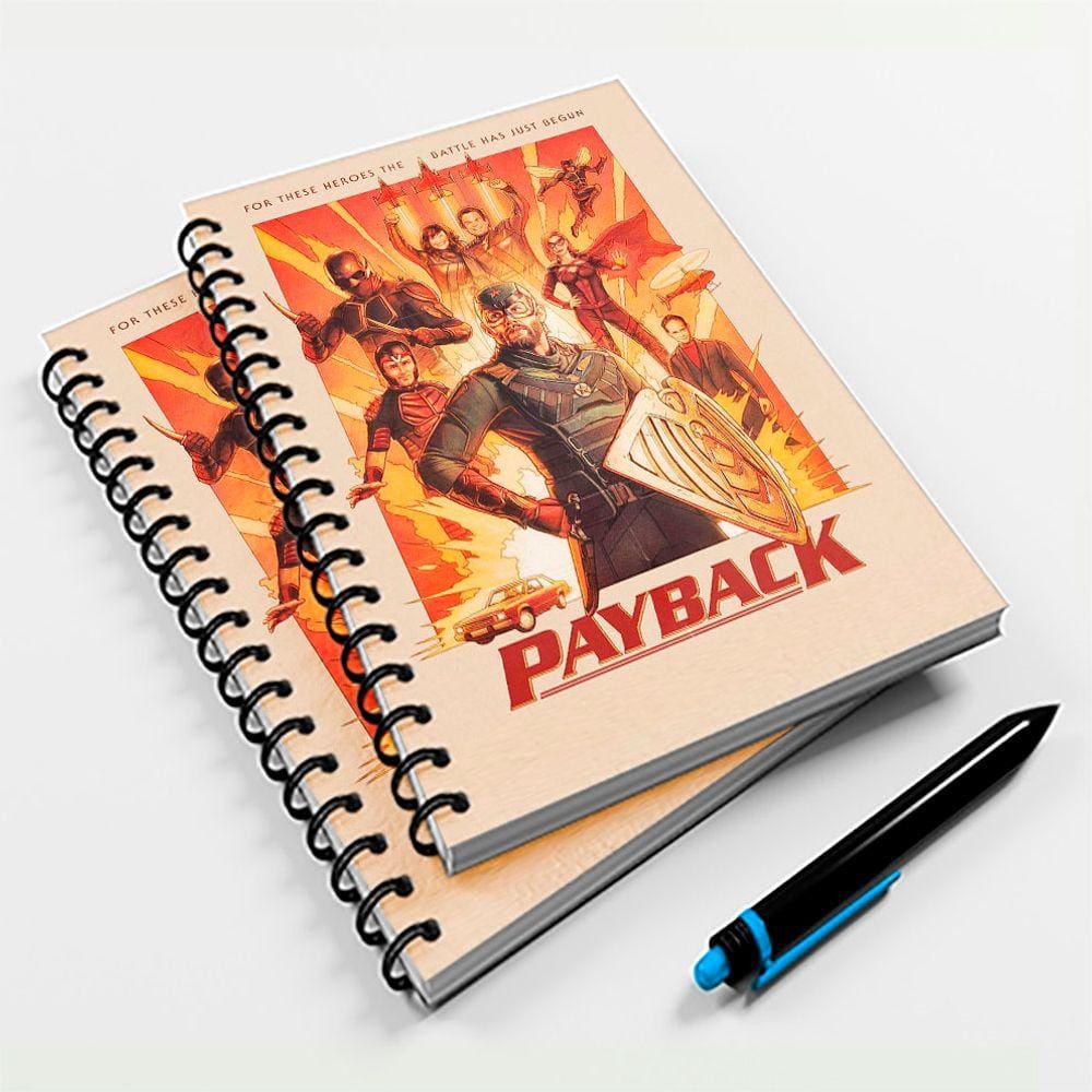 Caderno Universitário 96fls The Boys Mod.02