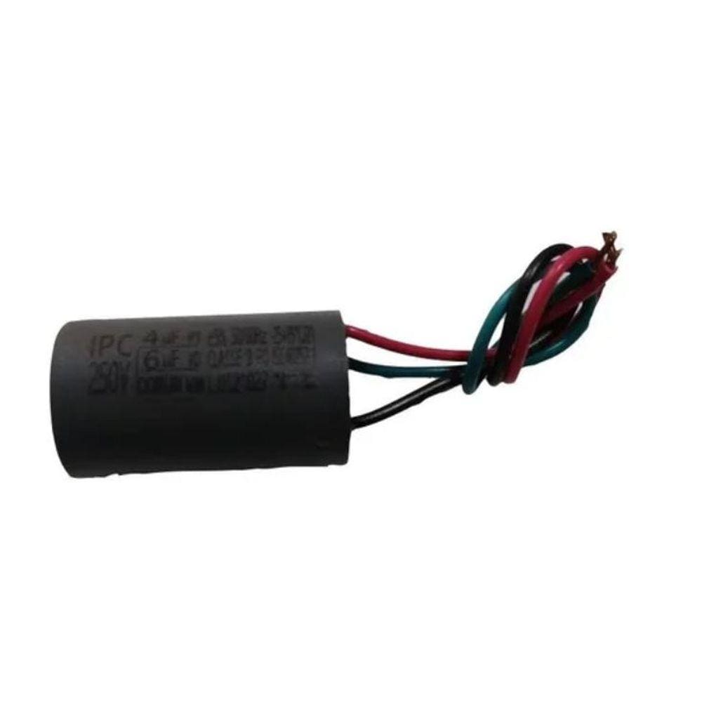 Capacitor P/ Ventilador 3 Fios 4 + 6uf 250v 50/60hz Ipc