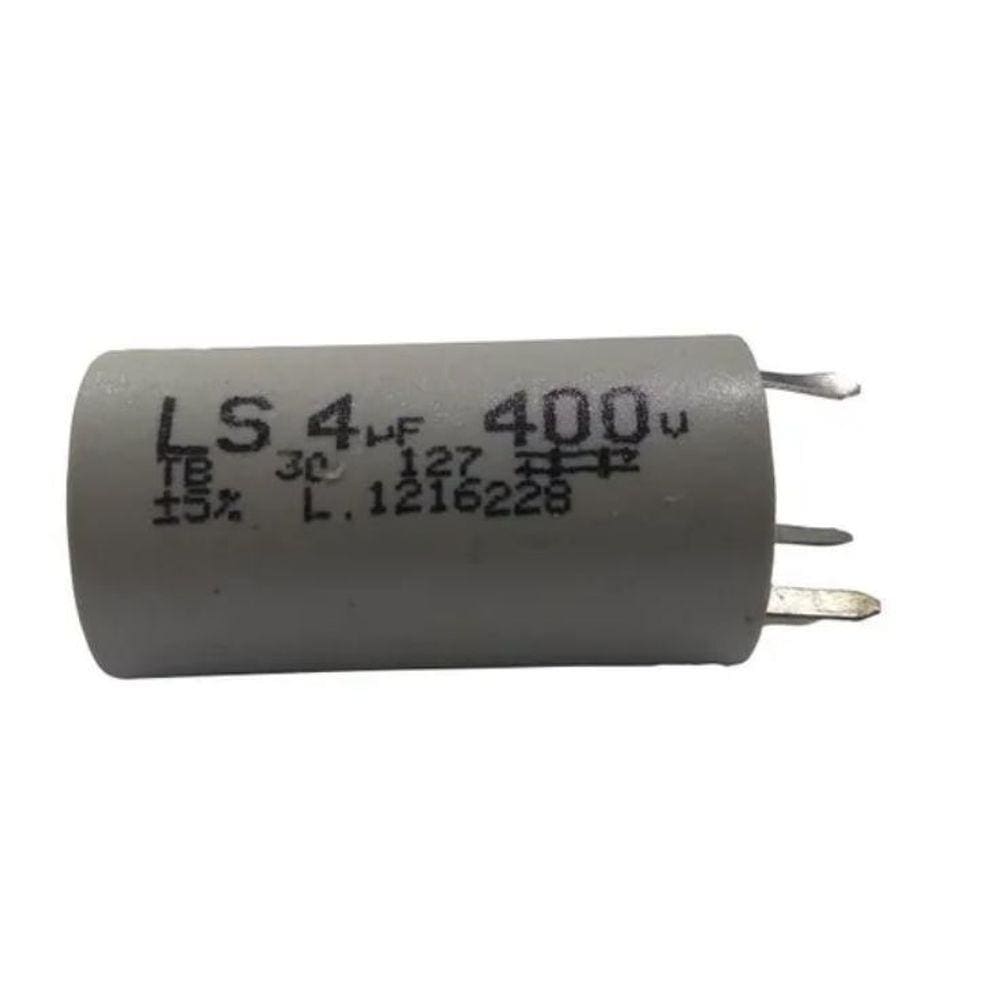 Capacitor P/ Ventilador 3 Pinos 4uf 50/60hz 400v Loren Sid