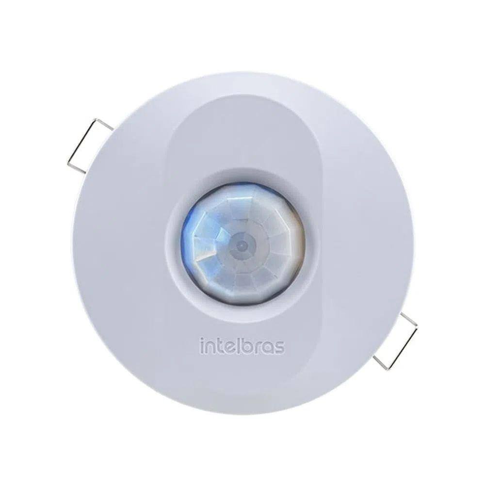 Sensor Presença Iluminação Lampada Teto Sobrepor Embutir Intelbras Espi360