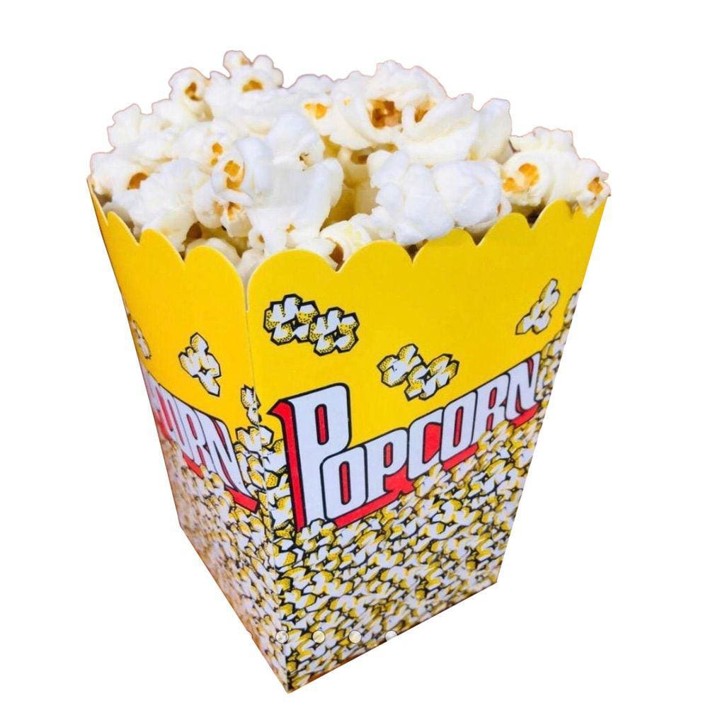 Caixa para Pipoca Popcorn Festa Junina 12cm x 8cm - 10 Un