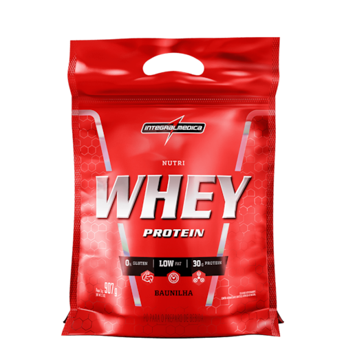 Nutri Whey Refil 907g Integralmedica - Todos Sabores Menor preço em Nutri Whey Refil 907g Integralmedica - Todos Sabores