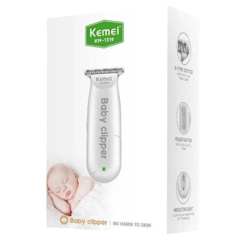 Maquina Acabamento Baby Clipper Criança Cortar Cabelo Barba
