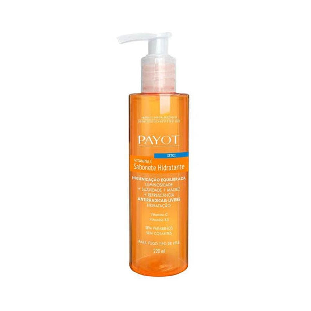 Sabonete Liquido Vitamina C Payot Hidratante Detox