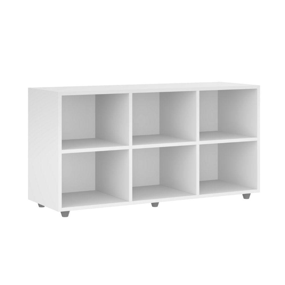 Nicho Infantil Organizador 2x6 Movelbras Branco