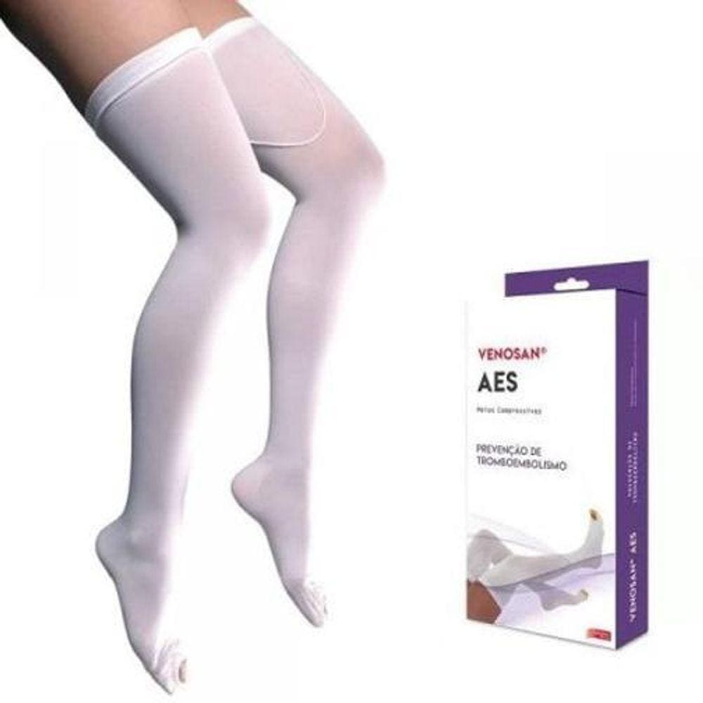 Venosan Aes Agh 18Mmhg Xxg Pe Aberto Branca