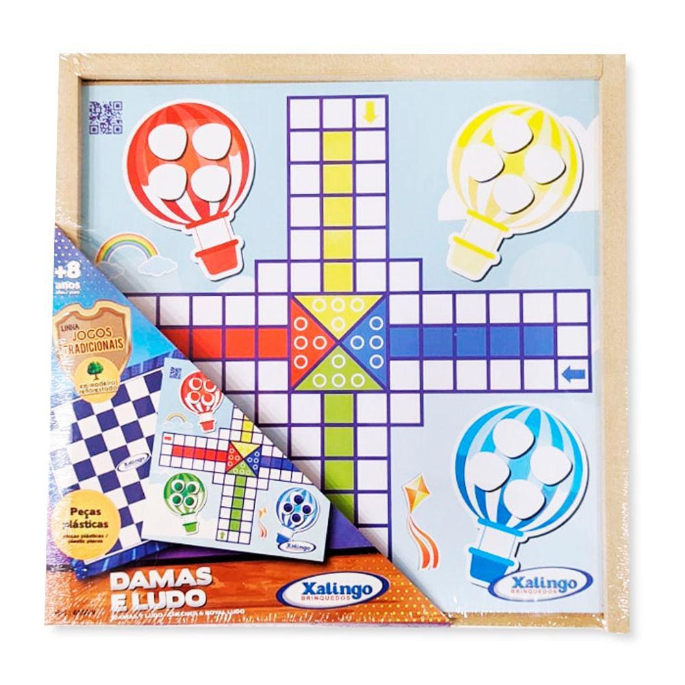 JOGO LUDO LUXO REF217- EXC