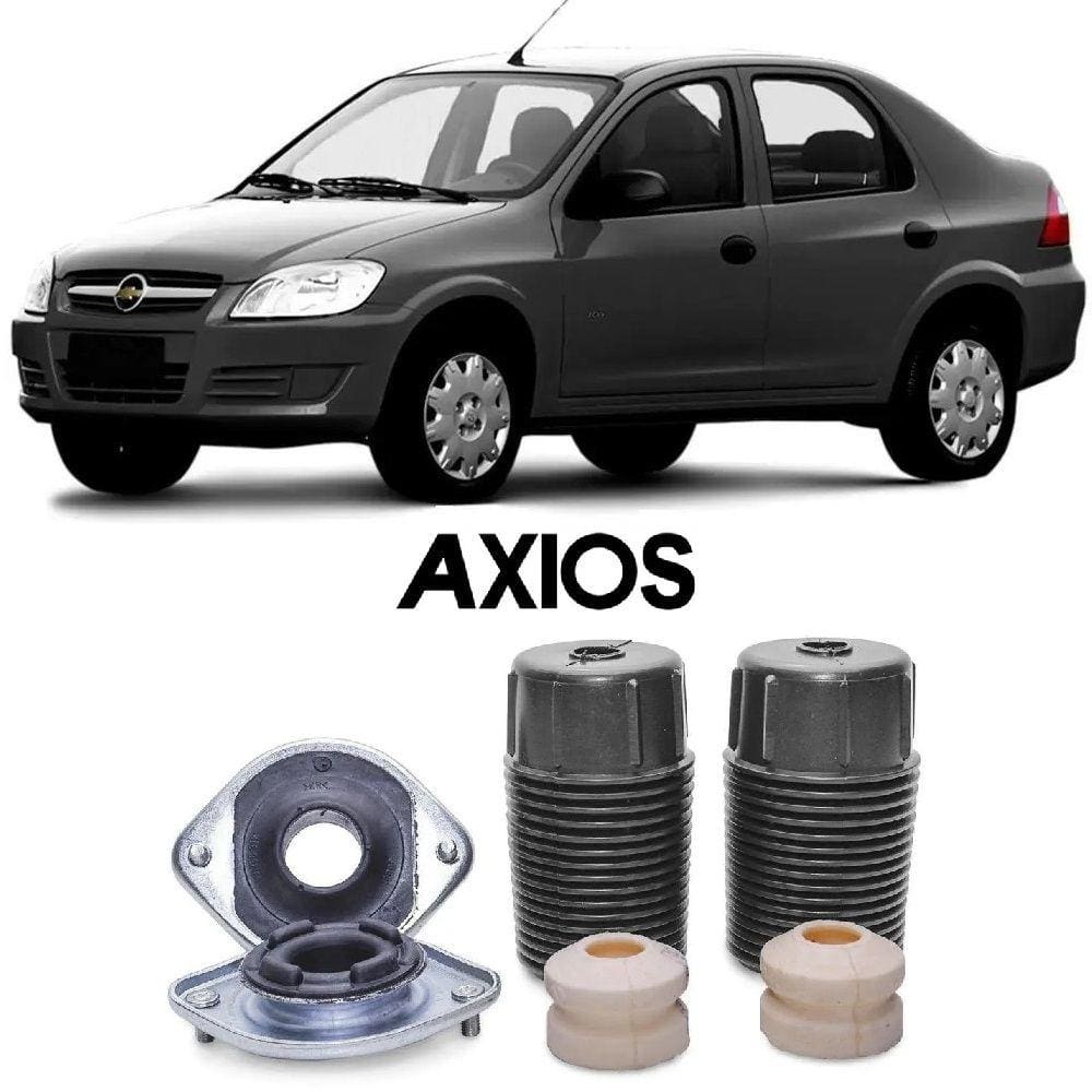 Kit Batente Chevrolet Prisma Dianteiro 2006 Até 2012 Axios - O Par