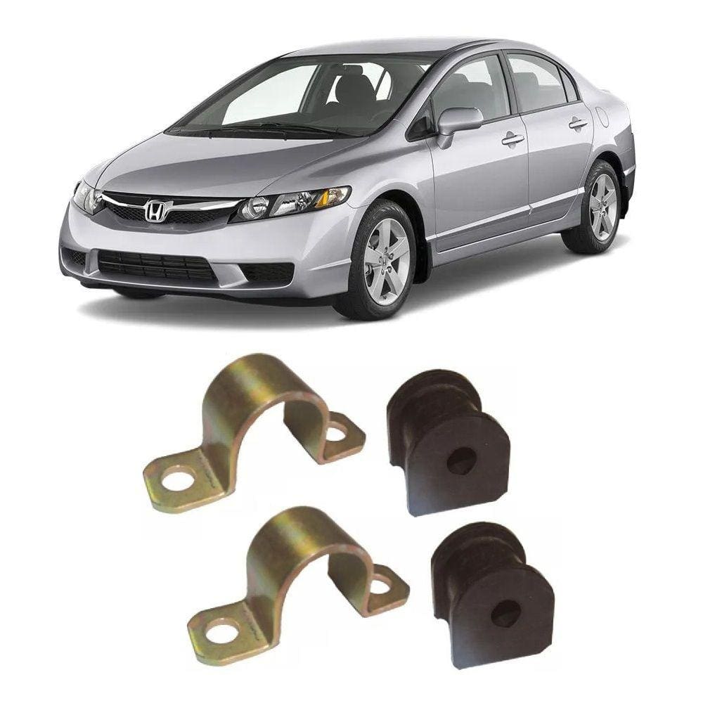 Kit Estabilizador Honda New Civic Traseiro 2006 Até 2011 - O Par