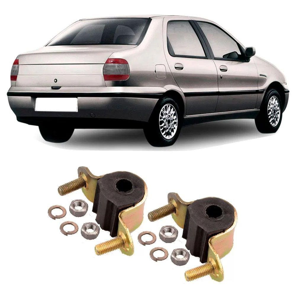 Kit Estabilizador Fiat Siena DianteiroCentral 1996 Até 2002 19MM - O Par