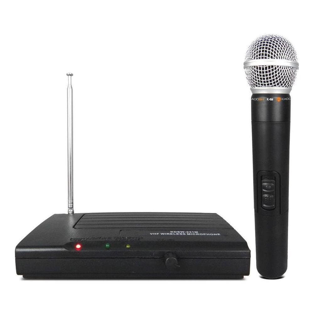 Microfone Sem Fio Kadosh Kdsw-231M Dinâmico
