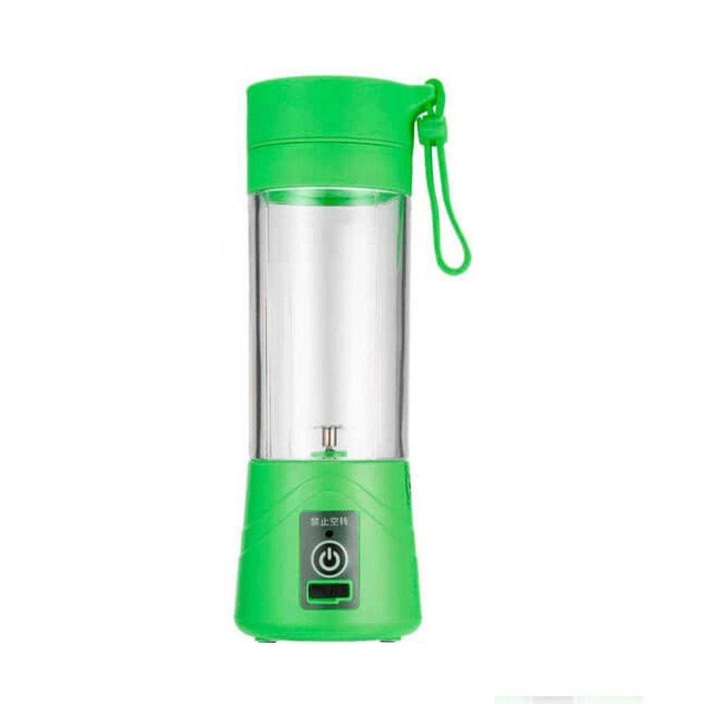 Mini Liquidificador Portátil Shake Eletrico  Juice Cup Verde