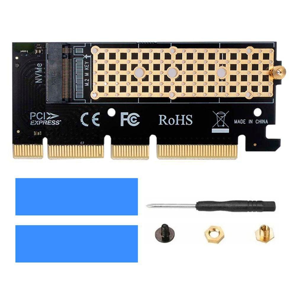 Adaptador Placa Conector Conversor P/ Ssd M2 Nvme Pci-e Pci Express 3.0 e 4.0