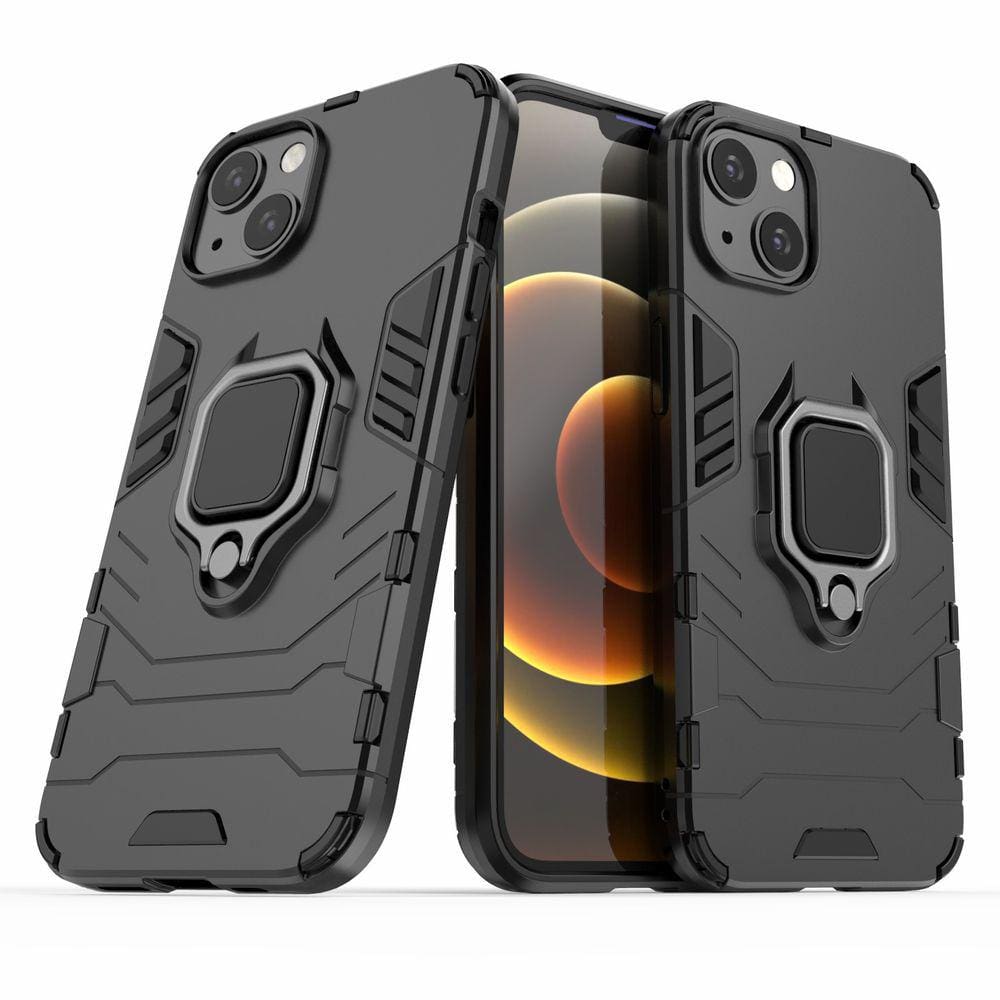 Capa Case Capinha iPhöne 13 - Protetora Anti Impacto Queda Armor Militar Anel de dedo e Base
