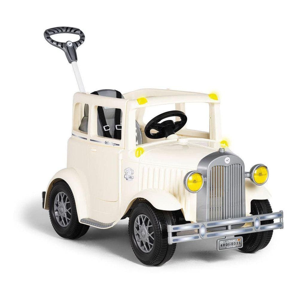 Carrinho Carro De Passeio E Pedal Calhambek - Calesita Areia