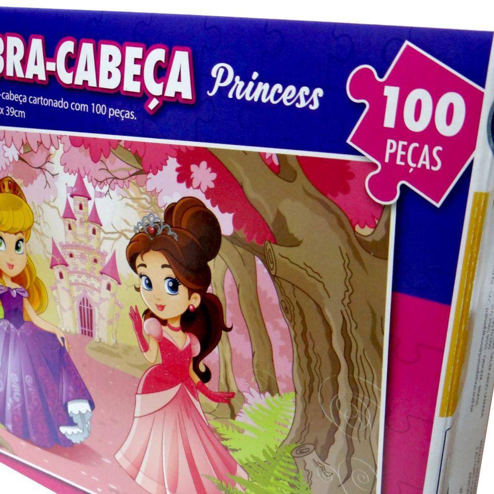 Jogo Quebra Cabeça Infantil Unicórnio Rainbow 150 Peças Meninas