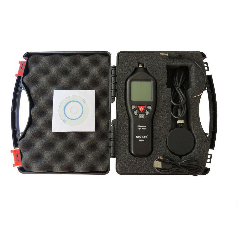 Luxímetro Com Datalogger E Certificado De Calibração - Kr852