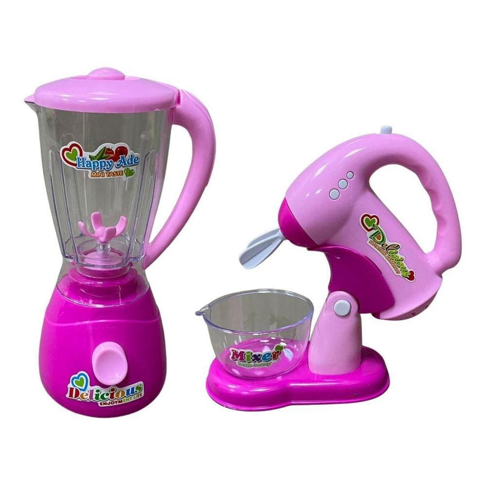 Kit Liquidificador E Batedeira Infantil Bw166