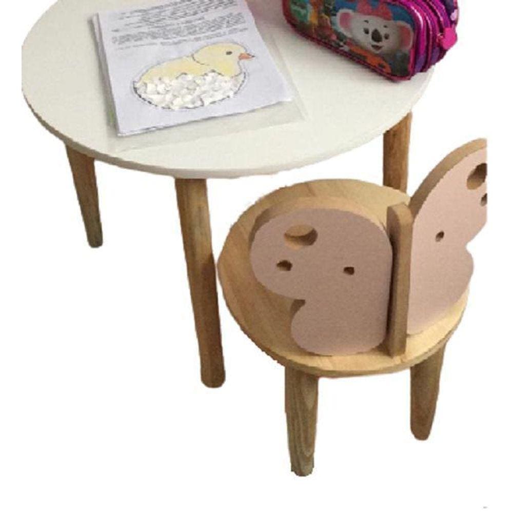 Mesa Com Duas Cadeiras Borboleta