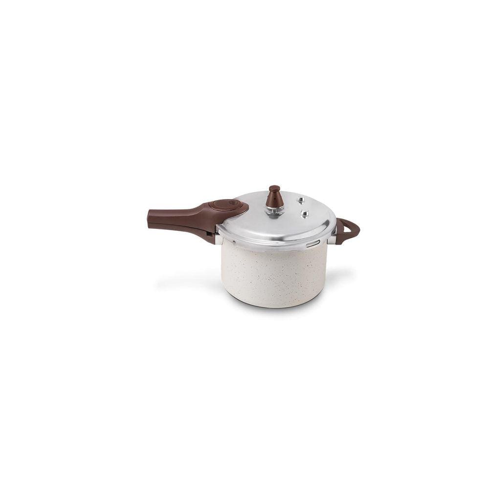 Panela Pressão Antiaderente Brinox Pressure 4,2L Vanilla