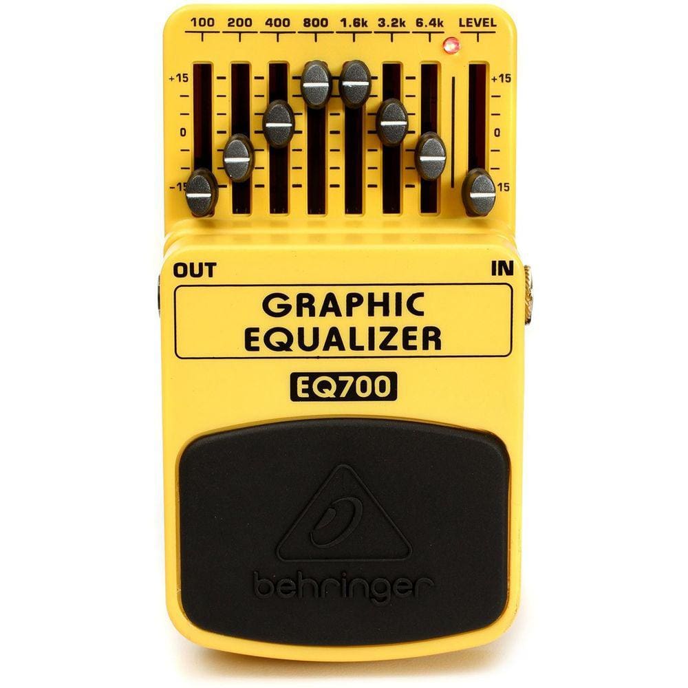 Pedal Equalizador Gráfico EQ700 - Behringer