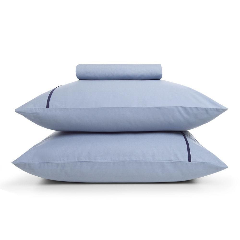 Jogo De Cama Queen Size Karsten 180 Fios Liam Allure 3 Peças