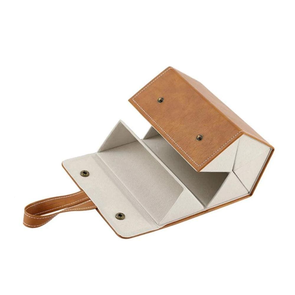 Estojo Portátil Para Óculos 5 Divisória Maleta Viagem