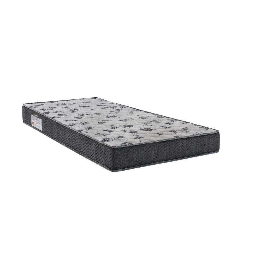 Colchão Iso 100 D33 Solteiro 88x188x18cm Ortobom Grafite/Branco