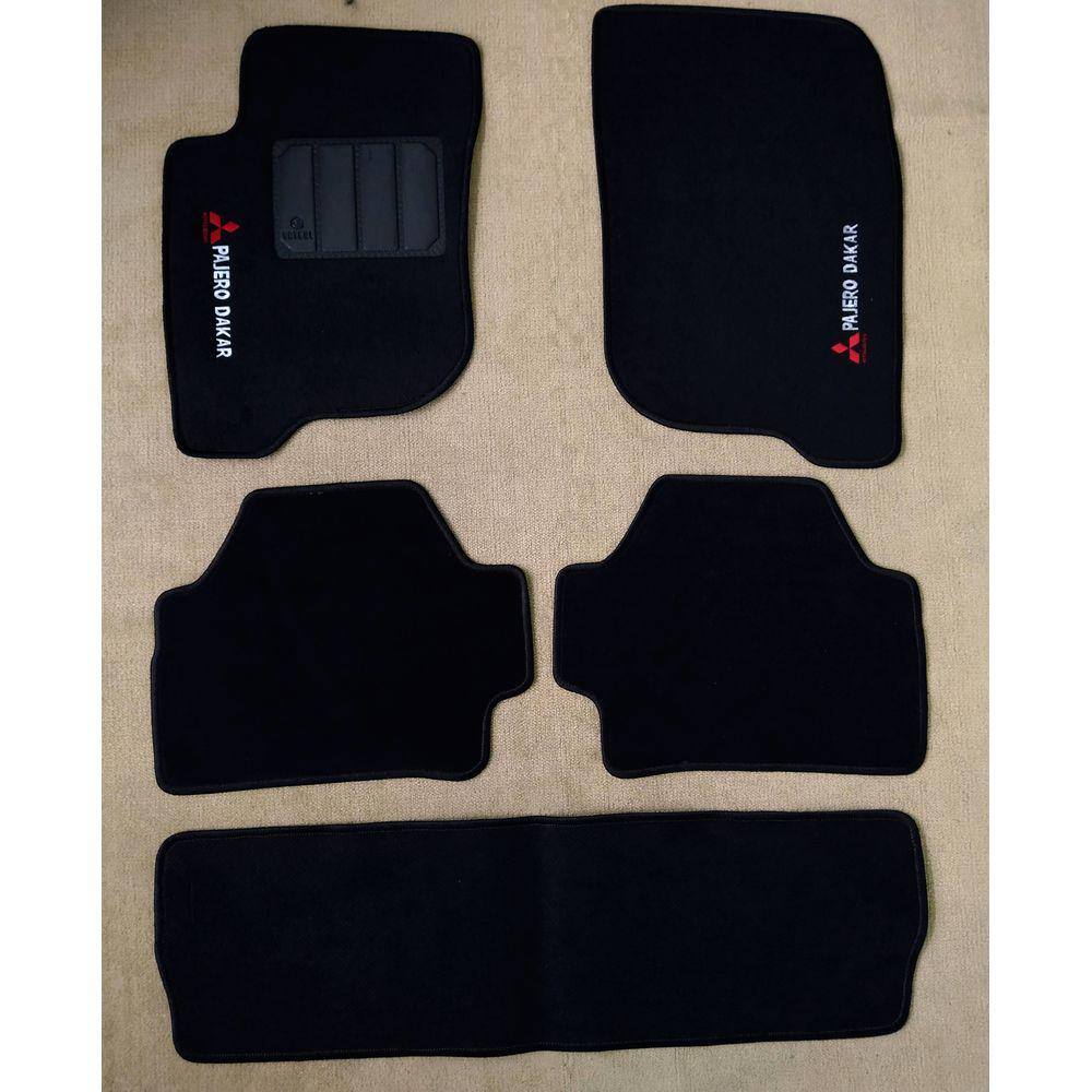 Tapete Carpete 6Mm Mitsubishi Pajero Dakar 7L 2007 2008 2009