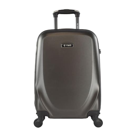 Mala de Bordo Pequena para Viagem em Abs Yins 21192 Cadeado Integrado Rodas 360º Cinza é boa?